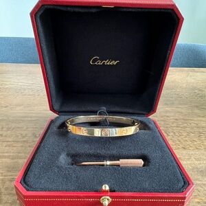 Cartier Love Bracelet (purchased on the RealReal)